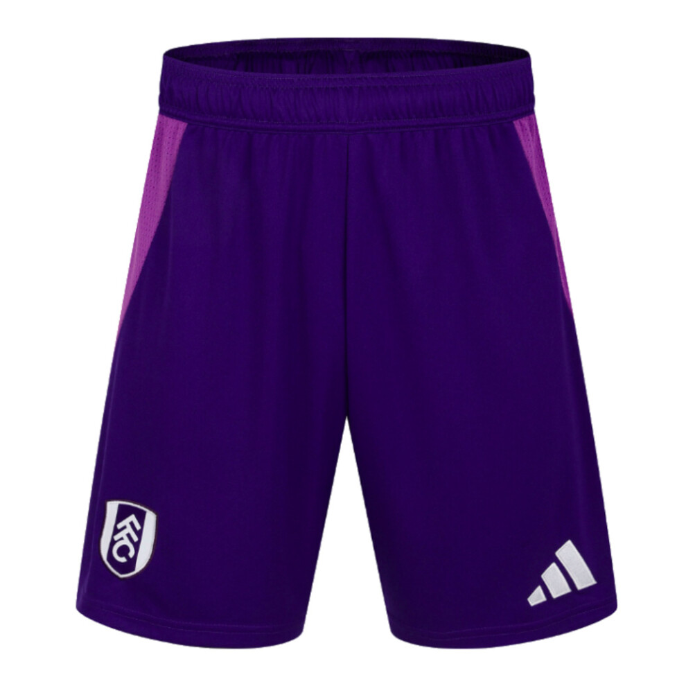Adidas (S) 2024-2025 Fulham Third Shorts (Purple) Purple