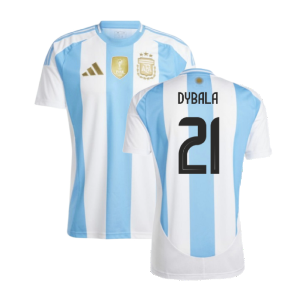 Adidas (Xl) 2024-2025 Argentina Home Shirt (Dybala 21)