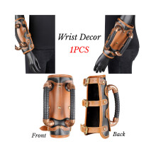 Steampunk 1 stks Arm Bracer Manchet Armband Polsbeschermer Armor Cosplay Middeleeuwse Retro