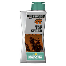 Olio Motorex 198403 Top Speed 4T - 15W50-1L.
