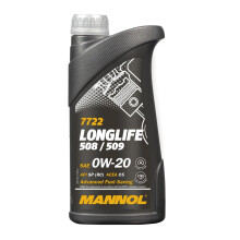 Mannol Full synthetic premium engine oil for the latest models of Volkswagen turbocharged gasoline - 0W-20 1L