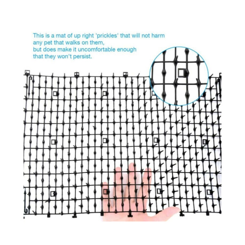 Tuinkat Hond Scat Mat Afweermat Plastic Spike-Keeping Prikkelstrips Thuis 2