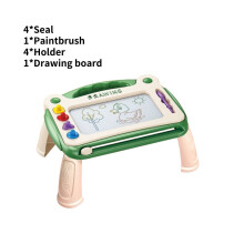 (Groen, 30*23.5*16 cm/11.81*9.25*6.30in) Kinderen Magnetische Tekening Schrijfblok Kleur Speelgoed Graffiti