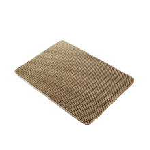 (Khaki, 60cm/23.62in) Kattenbakvulling Kattenbakmat vangmat Dubbellaags ontwerp Urine Water- en waterdicht