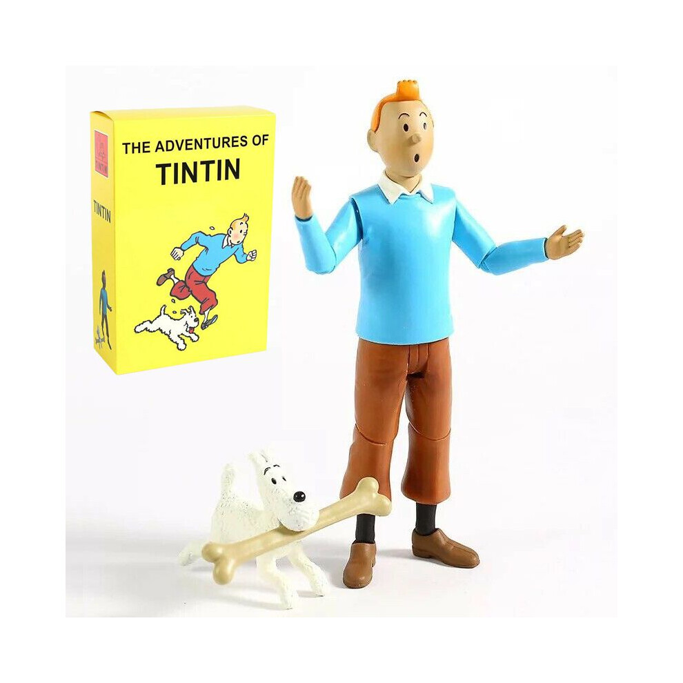 The Of Adventures Tintin Tintin And Milou Action Figure Collectible Xmas Kid Toy