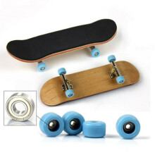 Wooden Fingerboard Complete Finger Skate Board Grit Box Foam Maple Tape Gift