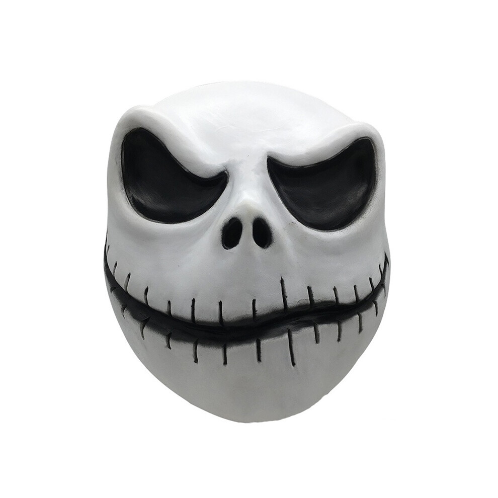 (Closed Mouth) The Before Nightmare Christmas Jack Skellington Latex Mask Adult Cospaly Costume