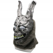 Donnie Darko Frank Rabbit Mask Halloween The Bunny Latex Hood With Fur Mask