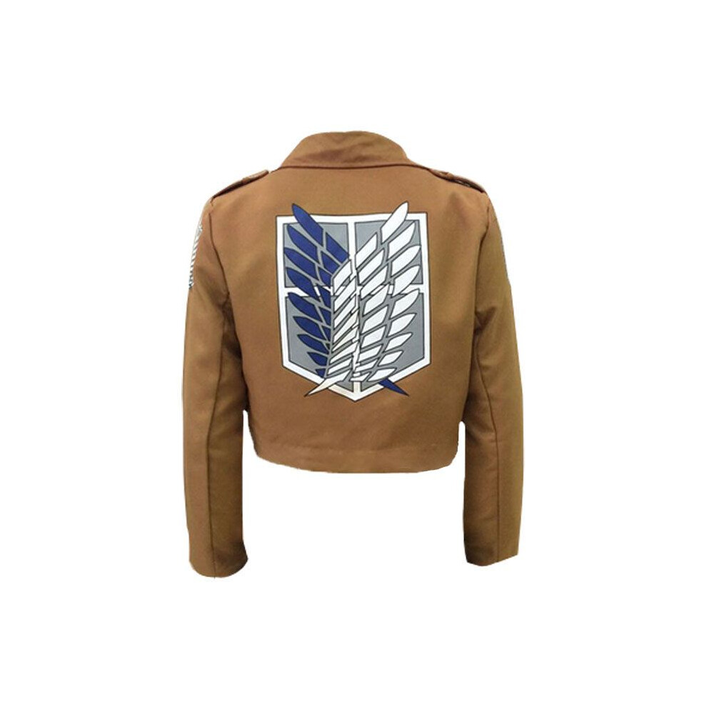 (S) Titan On Attack Shingeki No Kyojin Scouting Legion Cosplay Coat Jacket Eren Jage