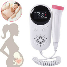 Ultrasonic Household Fetal Doppler Baby Prenatal Heart Monitor LCD Display Meter Pregnant Woman Daily Care Product