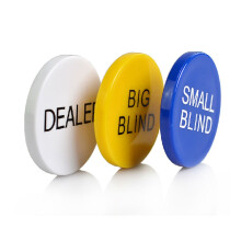 SmartDealsPro 3 buc. Butoane Small Blind Big Blind ?i Dealer Poker