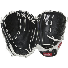 Luva de Softbol Fastpitch Rawlings Shutout, RSO125BW-3/0 12.5" | Campo Externo