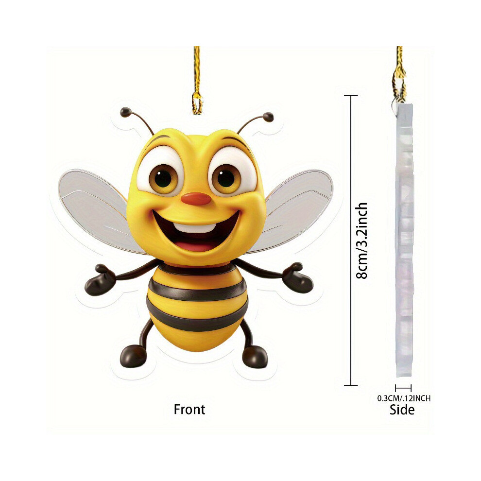 (17) Car Stylish Acrylic Pendant Perfect For Decorative Touch In Vehicles Trees And Holiday-image-OPC-PGWXNVZ-NEW