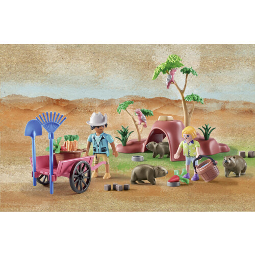 PLAYMOBIL Playmobil Wiltopia: Wombat-Unterschlupf 2