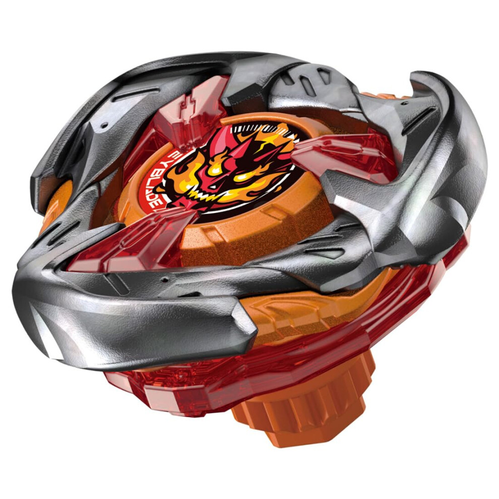 Takara Tomy Beyblade X UX-02 Starter Hell's Hammer 3-70H - Top Da Combattimento In Metallo-image