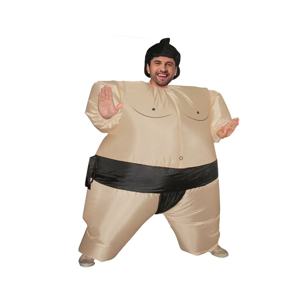 (For Adult) Adults Inflatable Kids Sumo Costume Wrestler Party Fat Suit Cosplay Costume