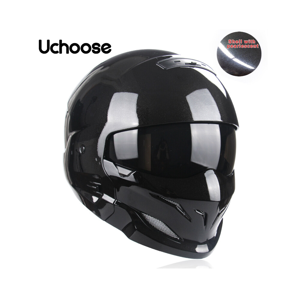 (M-5)2022 Casque Scorpion Casque combiné polyvalent détachable Personnalité de locomotive de moto
