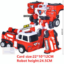 (E NO BOx)Korea Tobot Transformation Robot Lelut Anime Sarjakuva Veljekset Tobot Deformation Auto Toiminta