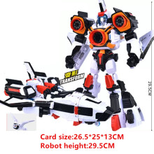 (C NO BOx)Korea Tobot Transformation Robot Lelut Anime Sarjakuva Veljekset Tobot Deformation Auto Toiminta