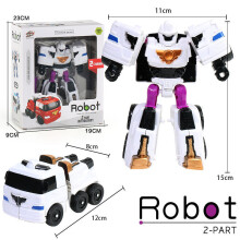 (Ei box-R valkoista)) Toimintahahmo Korea Sarjakuva Tobot Transformation Robotilelut Suosittu Anime