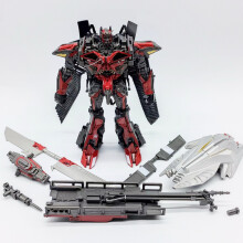 (TW1024 NO BOx)Transformaatiolelut BAIWEI TW1024 Sentinel Prime SS61 paloauto kuorma-autoseos malli