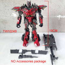 (TW1024B NO BOx)Transformaatiolelut Sentinel Prime TW1024 SS61 BAIWEI Fire Engine Truck Autobot Alloy