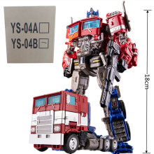 (YS04A)Transforming Toy Robot Figuuri Elokuva Klassinen Autobot Commander Dual Sword Weapon Lasten syntymäpäivä