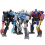 (TW1022A) Figurine robot transformable classique du film Autobot Commander, arme à double épée pour 2