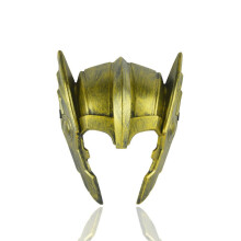 (Gold Helmet) Hammer Thor Custome Helmet Mask Kids Cosplay Toys Action Without Light Figure