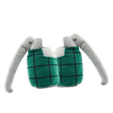(20*28CM, A pair of gloves) Boku No My Hero Academia Katsuki Bakugo Gloves Cosplay Prop Toy 2pc Plush Pillow