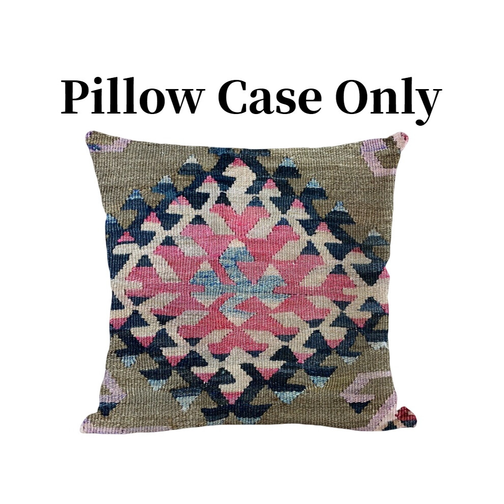 (Style L) Bohemian Style Throw Pillow Case Linen Soft Cushion Cover Room Decoration Sofa-image-OPC-PGWYRM9-NEW