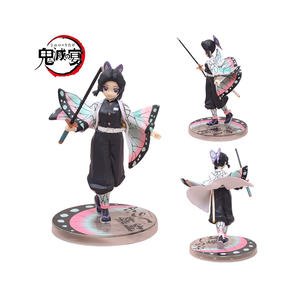 Demon Slayer Kochou Shinobu Figure Toys Model Cake Gift Valentinesday Topper