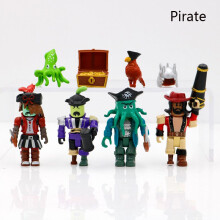 (Pirate) Roblox New Game Character Accessory Mini Action Figure Dolls Kids Gift Toy Xmas