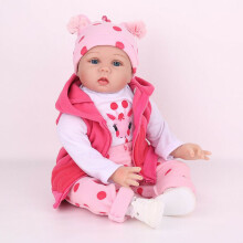 Baby 216 Reborn Dolls Real Life Silicone Vinyl Girl Realistic Handmade