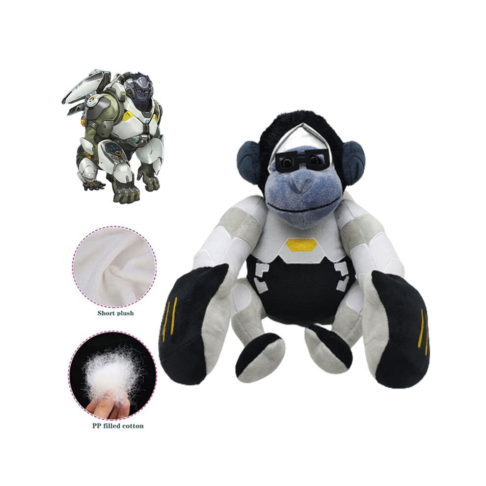 Overwatch Winston Jumbo Plush Toy - Soft Gorilla Stuffed Animal Doll, Ideal Birthday or Xmas Gift-image-OPC-PGWYW7M-NEW