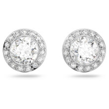 Swarovski Angelic Ohrstecker aus rhodiniertem Sterlingsilber mit wei?em Kristall 1081942 f?r Damen