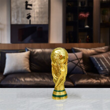 (13cm/5.1in) Hercules Trophy Cup Football Soccer Cup Qatar Memorabilia Fan Gift Sport