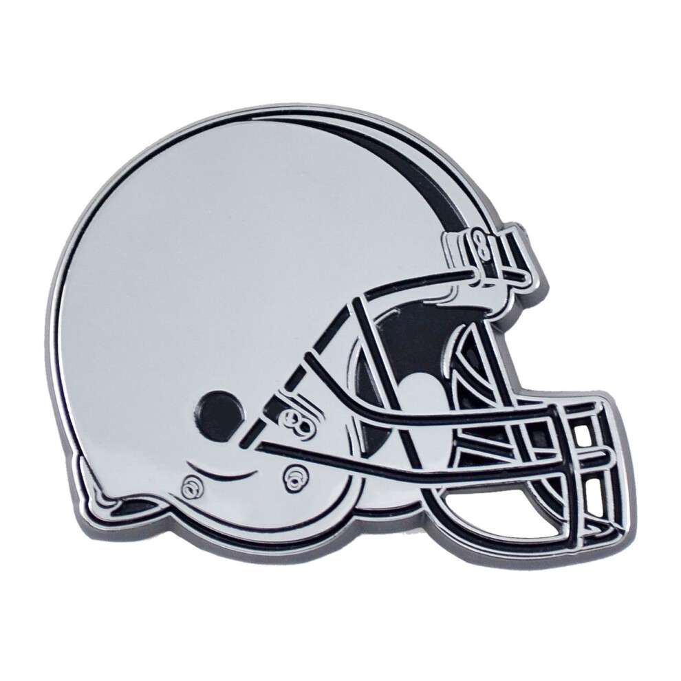 Cleveland Browns Auto Emblem Premium Metal Chrome 842281113693