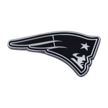 FANMATS 15613 New England Patriots 3D Chrome Metal Auto Emblem