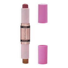 Revolution Blush & Highlight Stick Dual Ended High Pigmented Blendable Formula Flushing Pink 2 X 0,15 Oz.