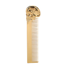 Haosie Pocket Beard Comb  5.79in Skull Pattern Hair Comb for Men  Smooth Oil Hair Styling Travel Comb for Hair Beard Home Salon