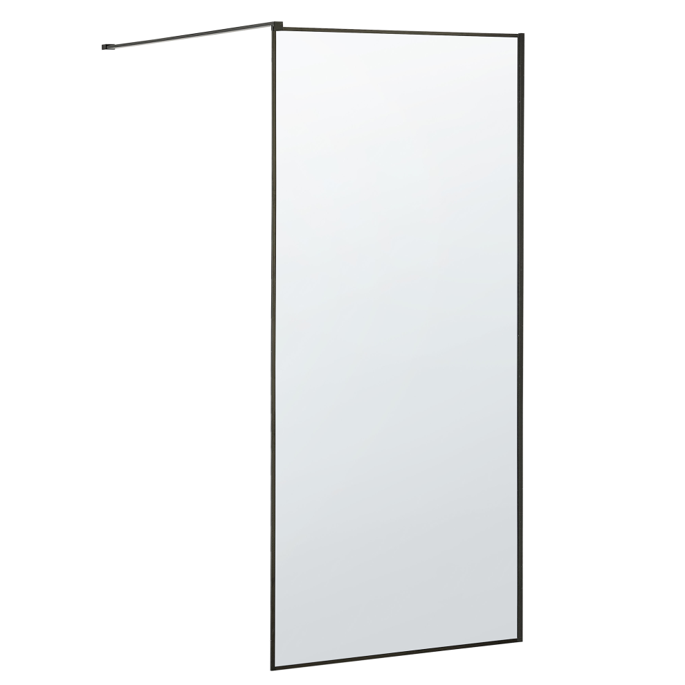 Shower Screen WASPAM II 1000 x 1900 mm Black