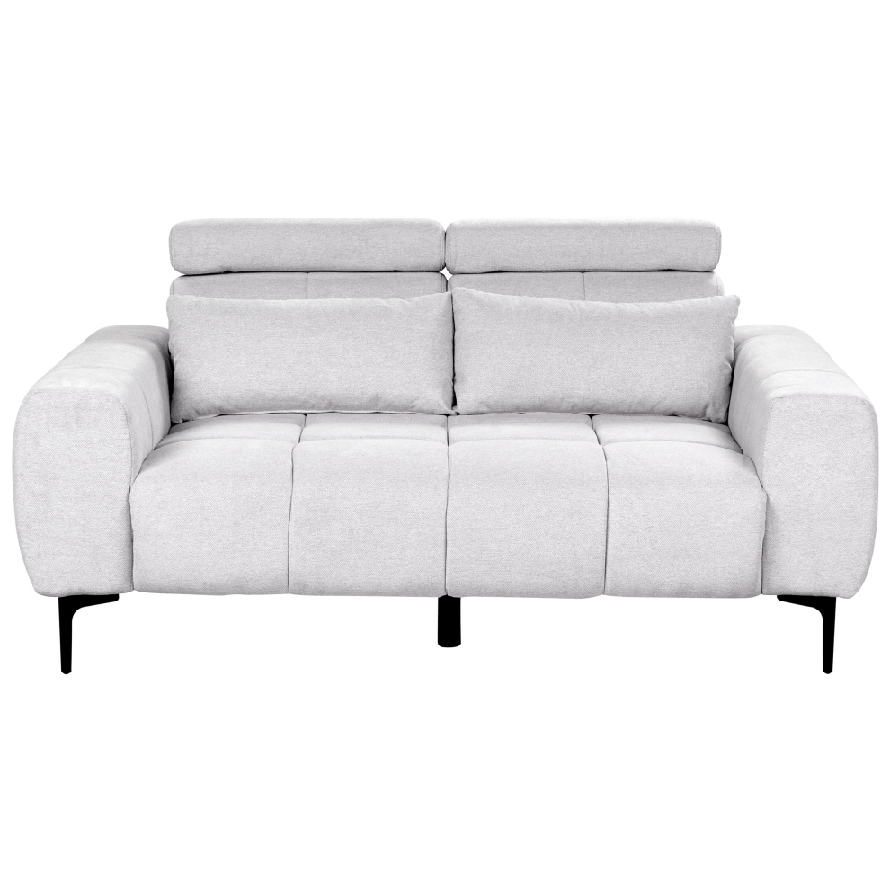 Sofa 2 Seater VEGAMO Fabric Grey