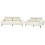 Beliani Fabric Living Room Set Cream VEGAMO 1