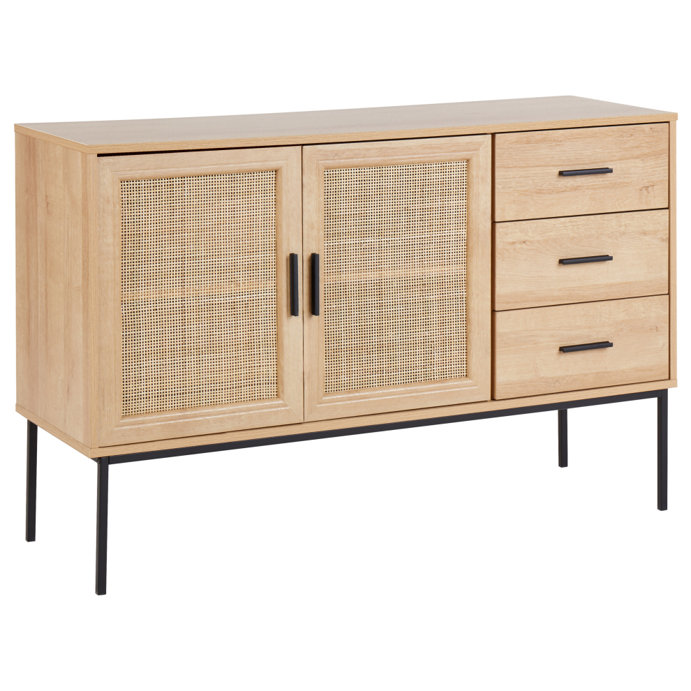 2 Door Sideboard PASCO Light Brown