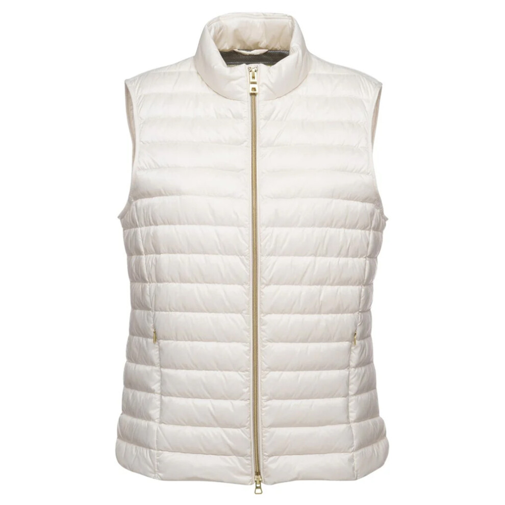 (8 UK, Moonlight Sand) Geox Womens/Ladies Jaysen Down Gilet