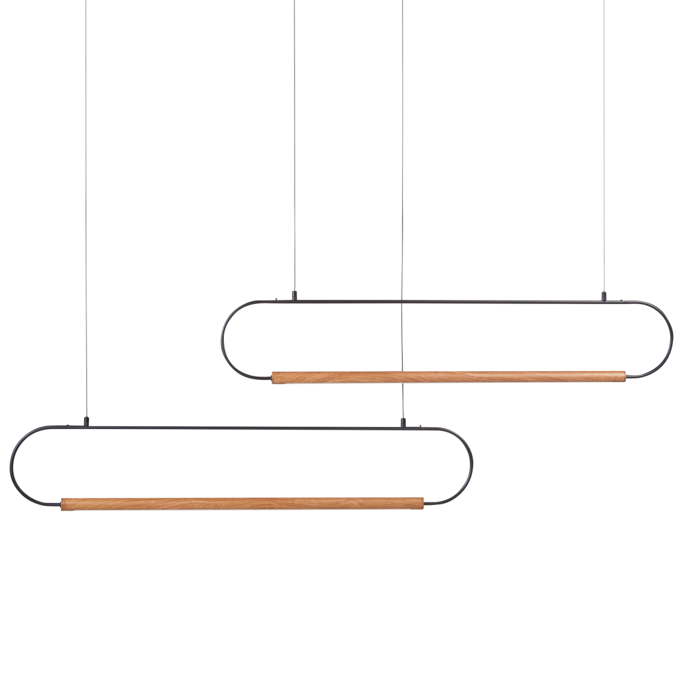 Pendant Lamp LOGONE Metal Black