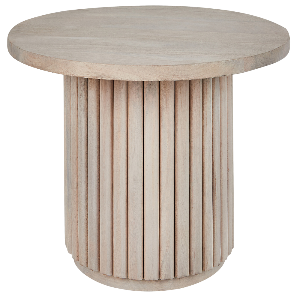 Coffee Table LEMONT Mango Wood Light Brown