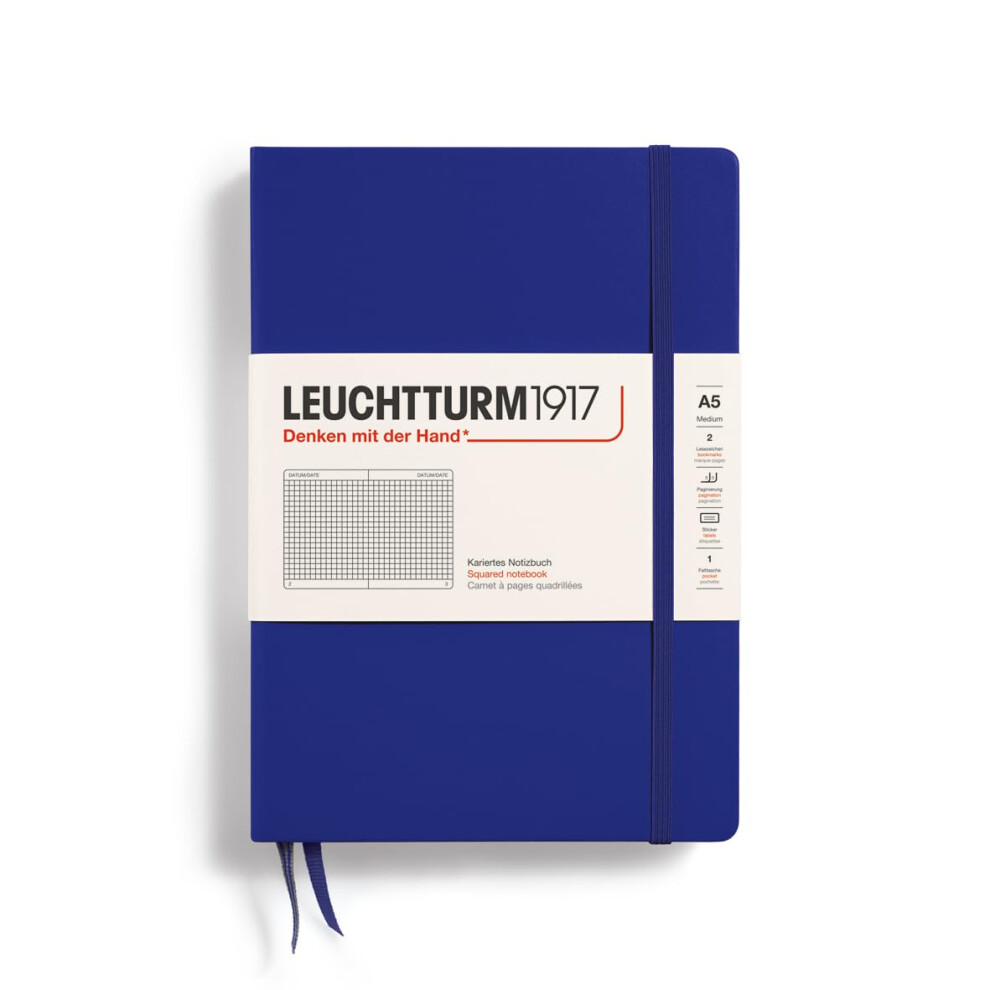 LEUCHTTURM1917 - Re:Combine Your Thoughts - Hardcover Notebook - 251 Numbered Pages Squared Paper  Ink-image-OPC-PGF7T9W-NEW