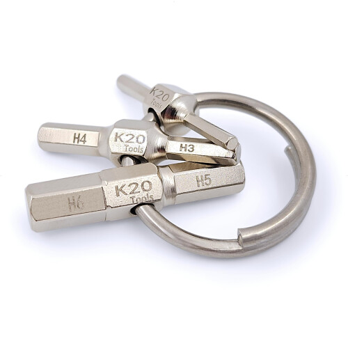 K20 TOOLS - Set p???e??a?e??? ?e ??e?d? Allen ?a? e?a?????? ?p?e??? - ?et???? 2 2.5 3 4 5 6 mm